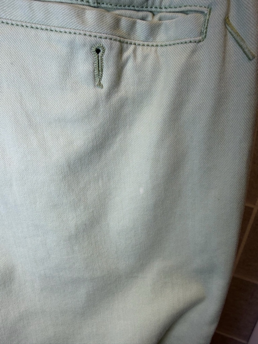 Saturdays New York City Pastel Mint Top - Picture 9 of 9